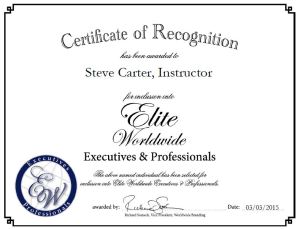 Steve Carter, Instructor